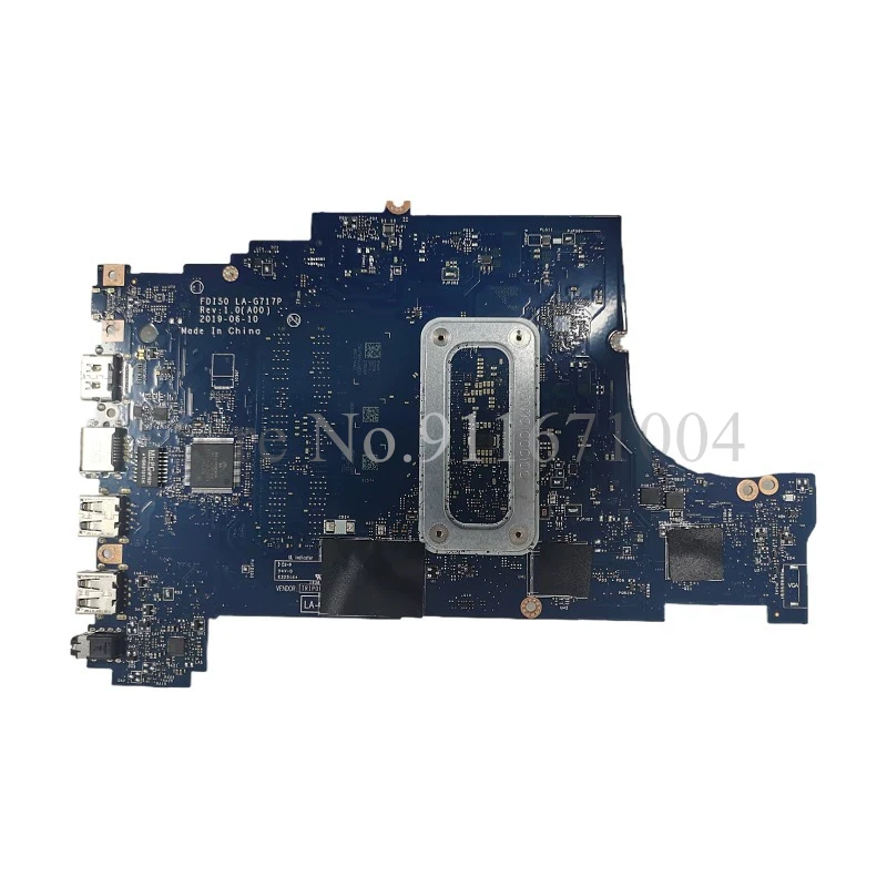 For Dell Inspiron 3490 3590 3790 5494 5594 laptop Motherboard FDI50 LA-G717P With i3 i5 i7 10th Gen CPU 026C46 0P43V7 06FMPV