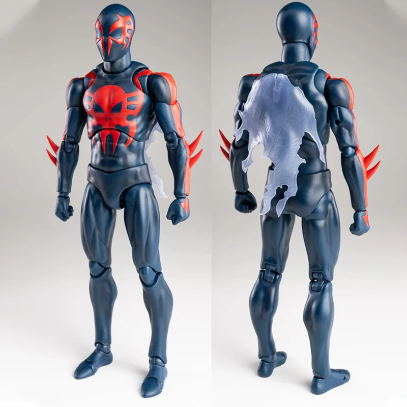 

1/12 Ko Mafex239 Человек-Паук 2099 Комическое издание Фигурка Настольный орнамент Украшение Модель Игрушки Мальчик-сюрприз Соберите подарки