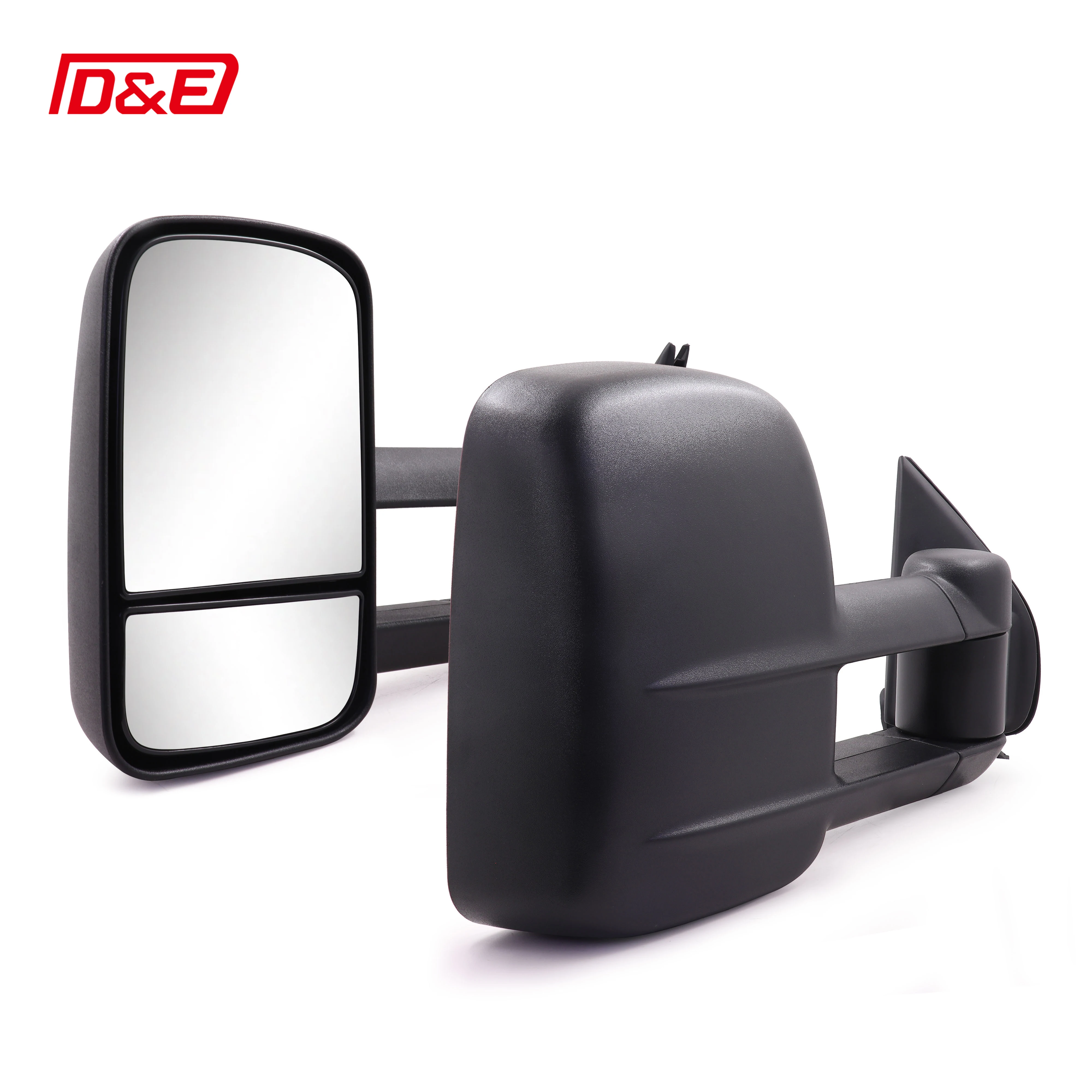 

Hot Sale ABS Extendable Rearview Towing Mirror For Toyota Landcruiser 70 Series LC70 LC79 Manual Black