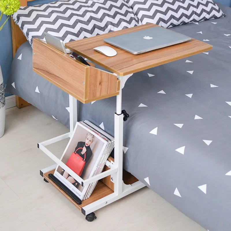 Living room sofa side table, modern minimalist corner table, bedroom table, movable bedside table. Movable table.