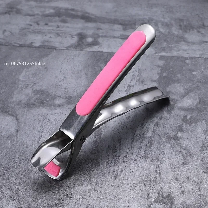Anti-queimadura pinça clipe prato quente placa antiderrapante tigela clipe retriever pinças alça de silicone tigela pratos anti-queimadura ferramenta de cozinha
