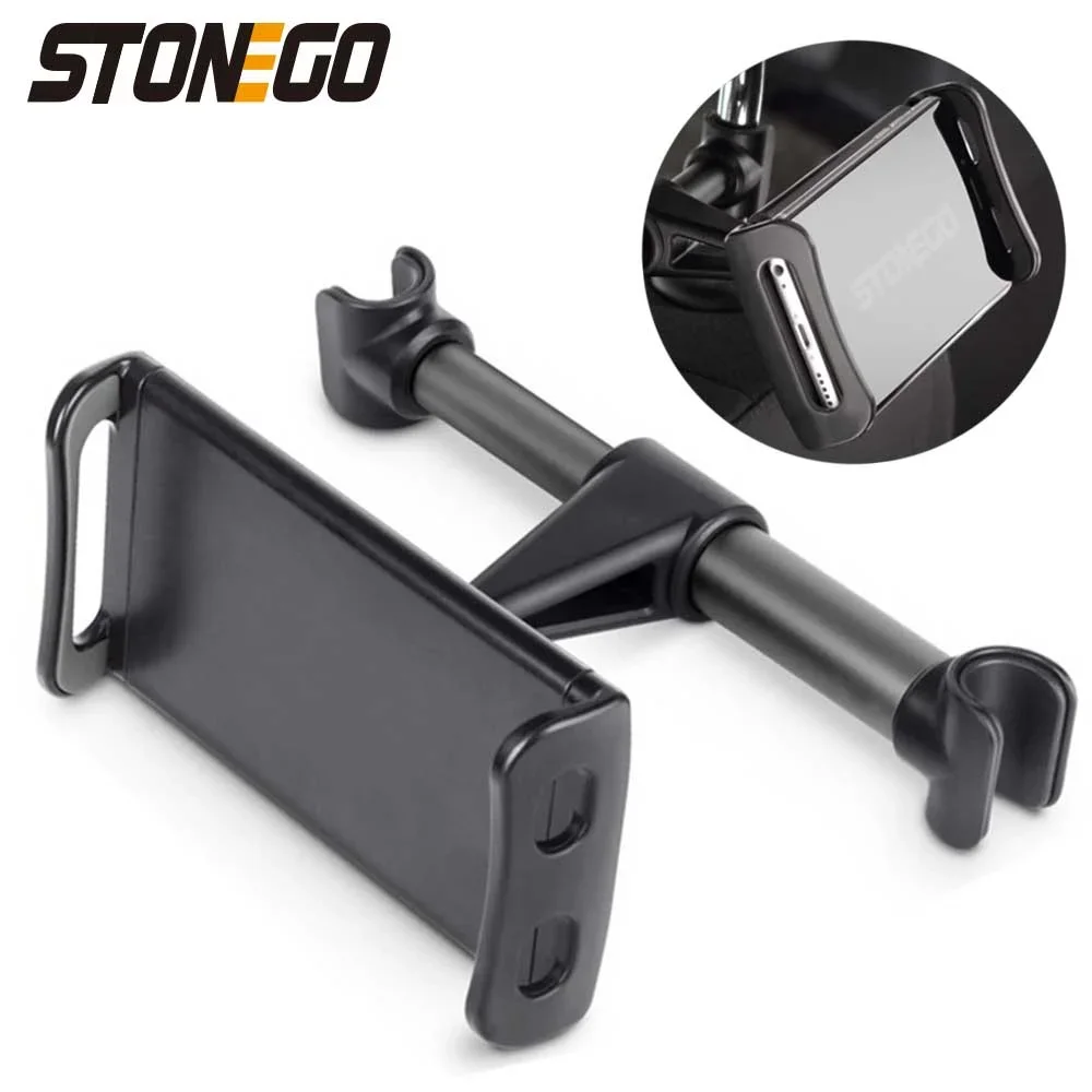 STONEGO Universal Onboard Tablet Car Holder Rotating Buckle Push Type for Seat Supporter Stand Tablet Accessories In Cars