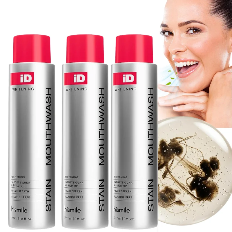 Brightening Mouthwash Remove Plaque Alcohol Free Refreshing Rinse Mint Oral Care Teeth Stain Whitening Liquid Daily Oral Care