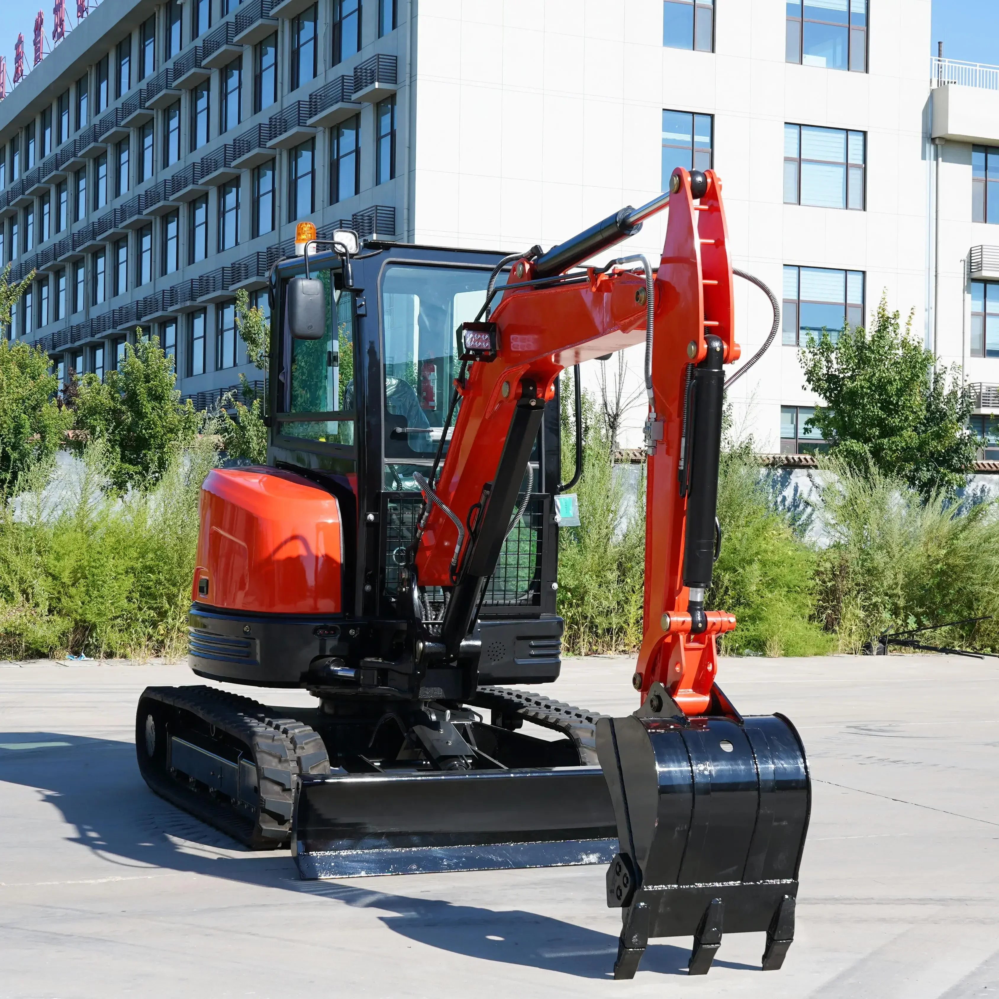 Mini Excavator 3.5 Ton EPA Farm Used New Crawler Digger Kubota Engine Chinese small Excavators
