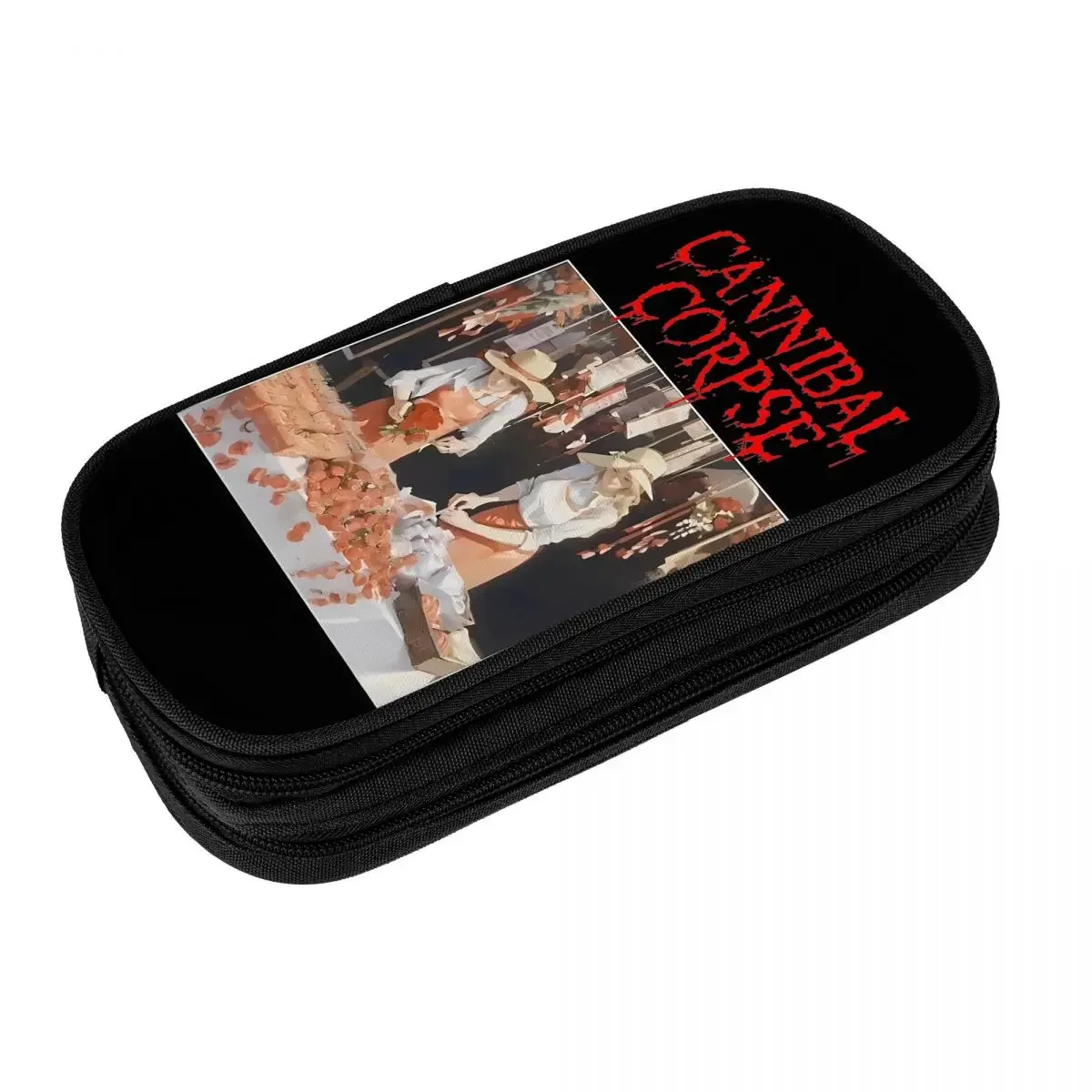 

Butchered At Birth Parody Pencil Cases Cannibal Corpse Pencilcases Pen Holder for Student Bag Students School Gifts Stationery