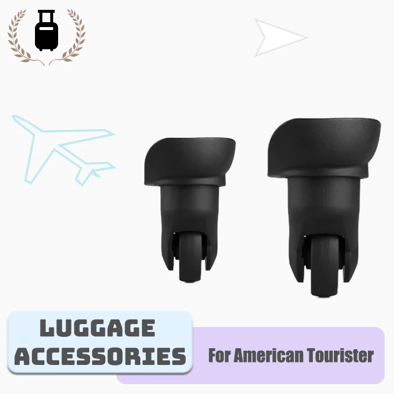 

For American Tourister R91 Glide Like Ice Wheels - Fits Heavy Duty Luggage Easy Push Backup Screws + Tools
