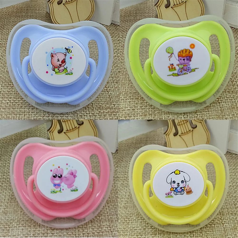 Infant Pacifier Butterfly Round Pacifiers Newborn Child Soother Silicone