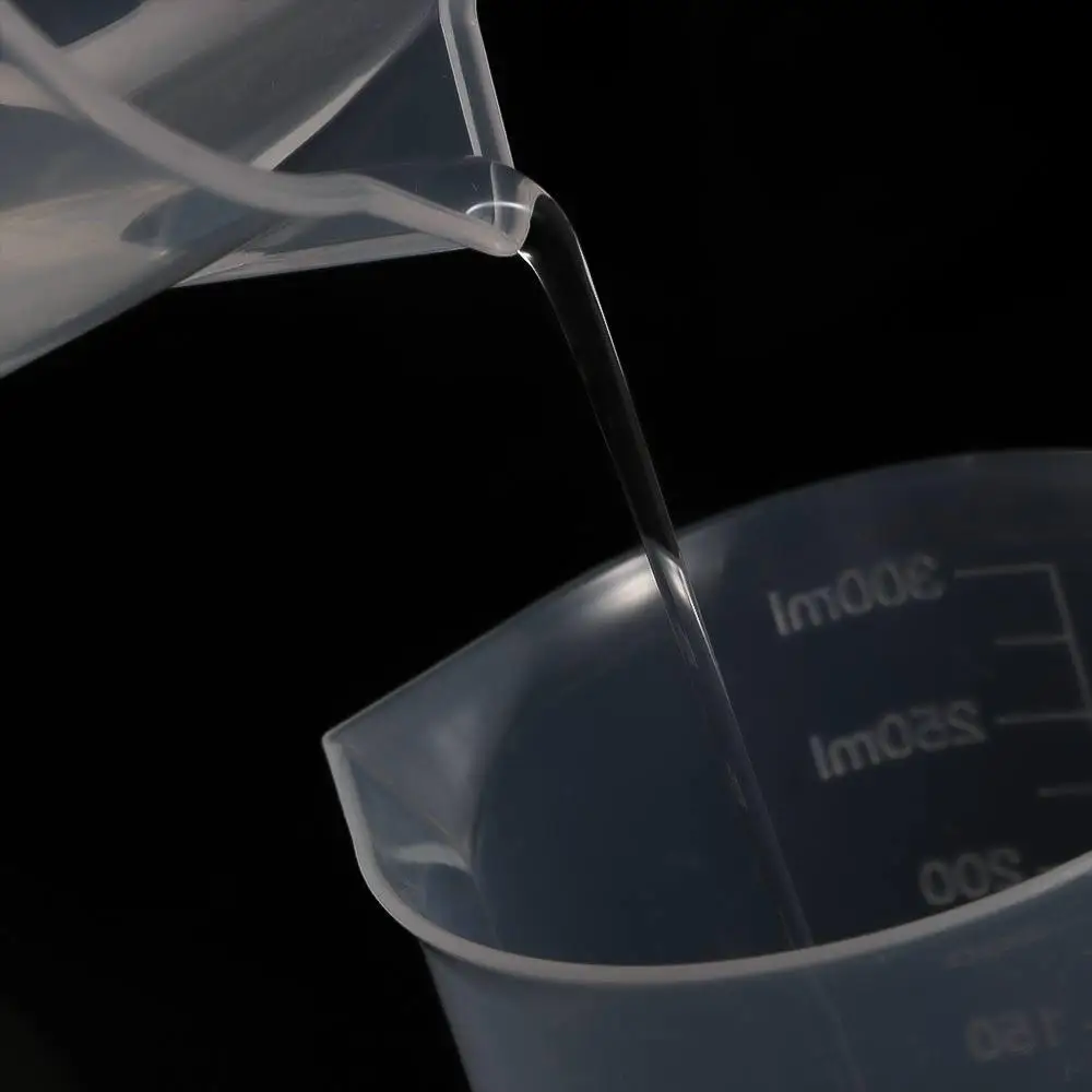 Supplies Chemistry Plastic Reusable Transparent 250/500/1000/ml Measuring Cup With Handle Measuring Jug Measuring Cylinder