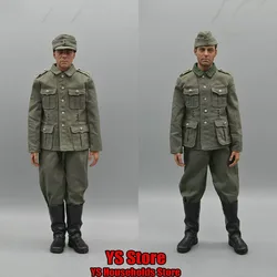 2 Styles M40 M36 In Stock 1/6 WWII Military Soldier Uniform Pants Combat Boots Elevator Clothes Set for 12