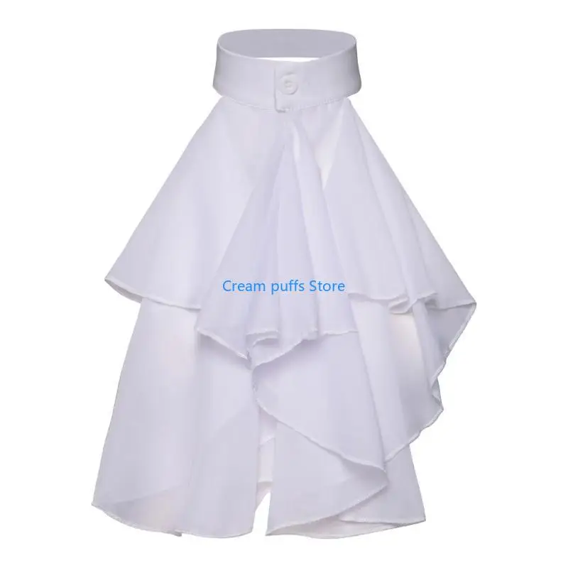 50LE Multime Layer Détachement Col jabot