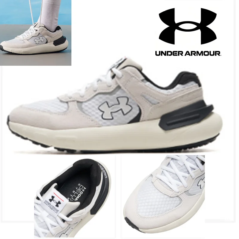 Zapatillas para correr Under Armour UA Mid Top, zapatillas cómodas transpirables antideslizantes y resistentes al desgaste para ciclismo 3028616-102