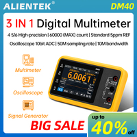 ALIENTEK DM40 3 in 1 Multimeter Signal Generator 50M Sample rate ACDC Voltage Diode Handheld Digital Automotive Tools