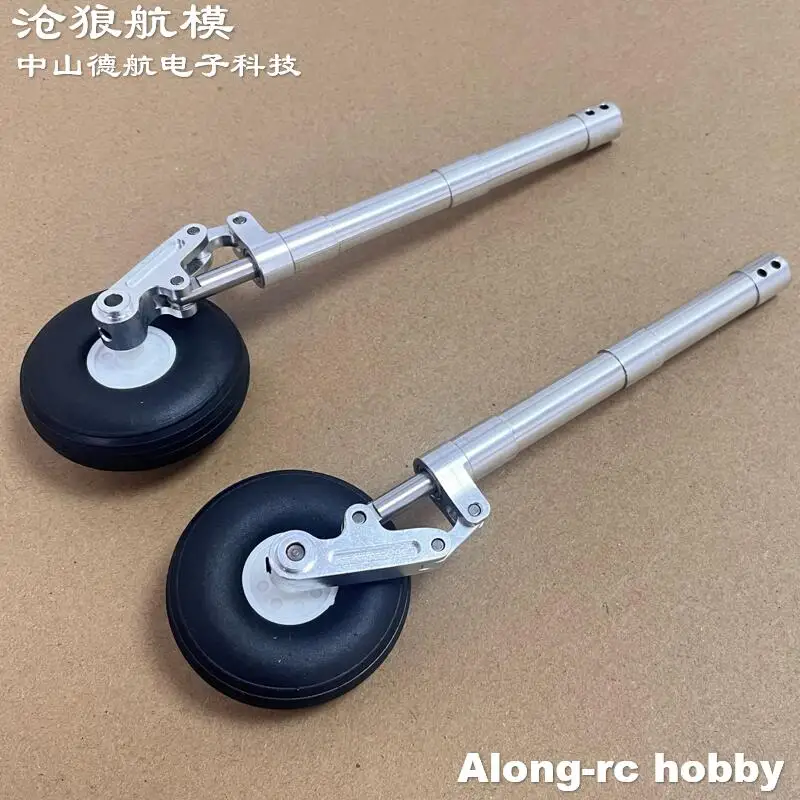 Train d'atterrissage latéral à genoux, amortissement principal D4 ou D5, 113 123 – 213mm, avec roue en PU de 56mm, pour modèle de bricolage de 3 à 6kg, pièce d'avion Jet EDF RC