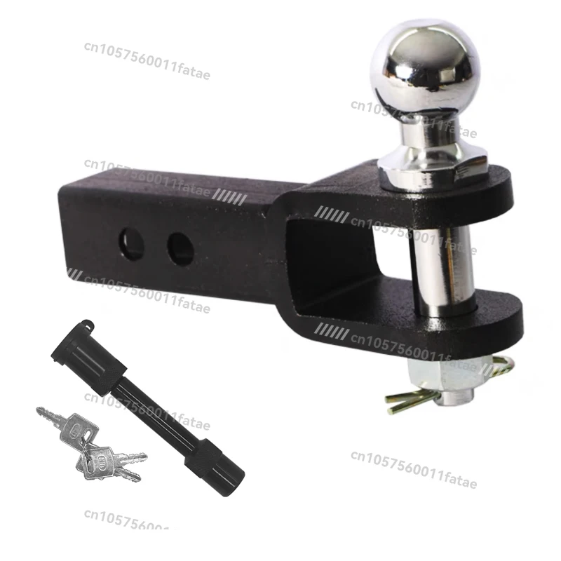 Universal Solid Trailer Arm Adjustable Lift Hitch for 4/6/8 Inch RV Tow Hook Square Mount