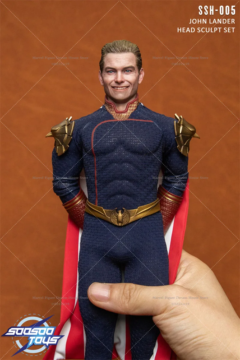 متوفر في المخزون SOOSOOTOYS SSH-005 1/6 مقياس خارقة جون رأس مزدوج نحت للدمى مقاس 12 بوصة مجموعات جندي شخصيات الحركة #3