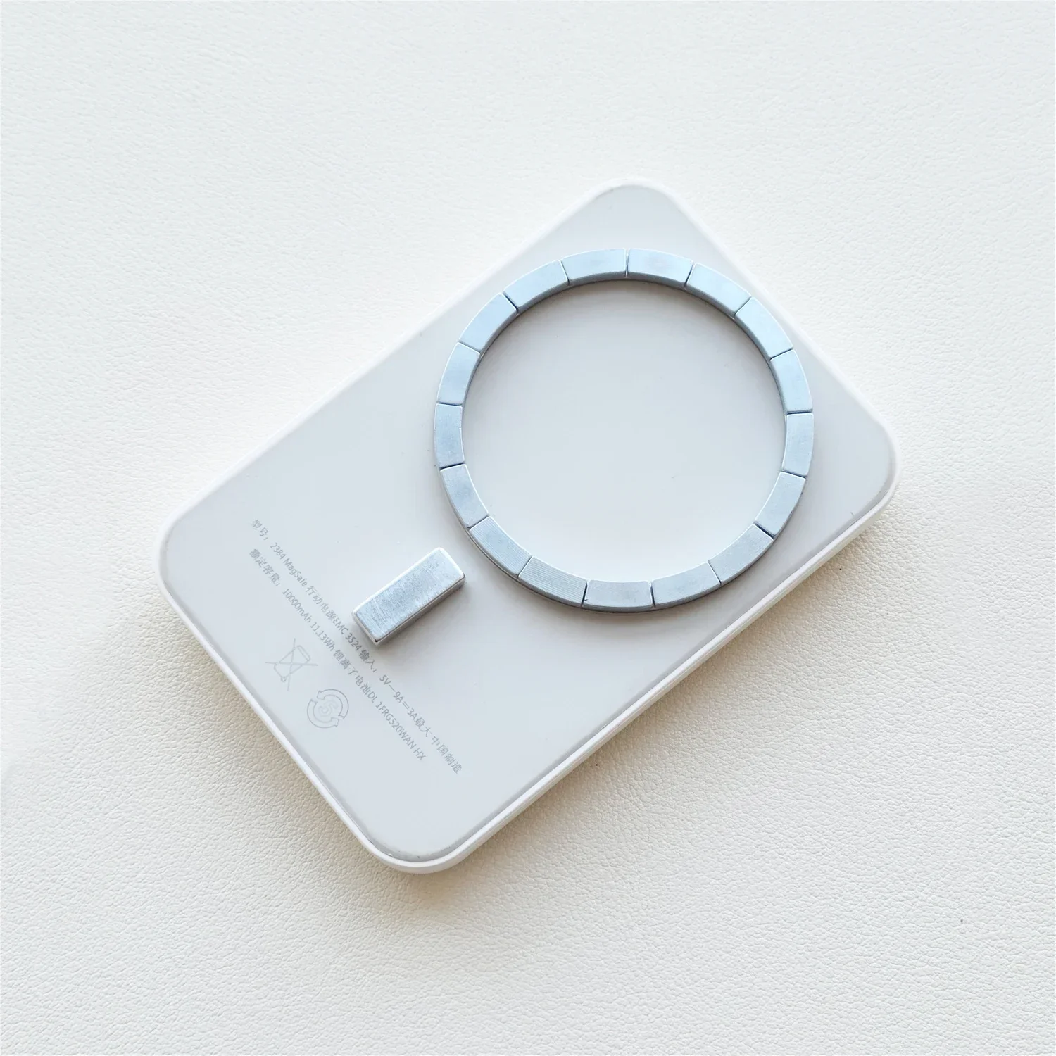 10 حزمة 3 مللي متر مغناطيس قوي ل Magsafe قوة البنك شاحن لاسلكي المغناطيسي جدار مكتب الهاتف سنادات بالسيارة حامل داخل ورقة N52 Ru