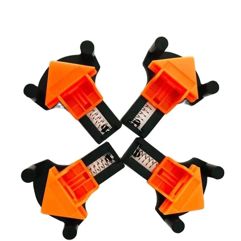 Home Tools Woodworking Angle Clamp Tool Set 90 Degrees Fixer Photo Frame Picture Frame ClampPunching Installer Hand Tool image 4
