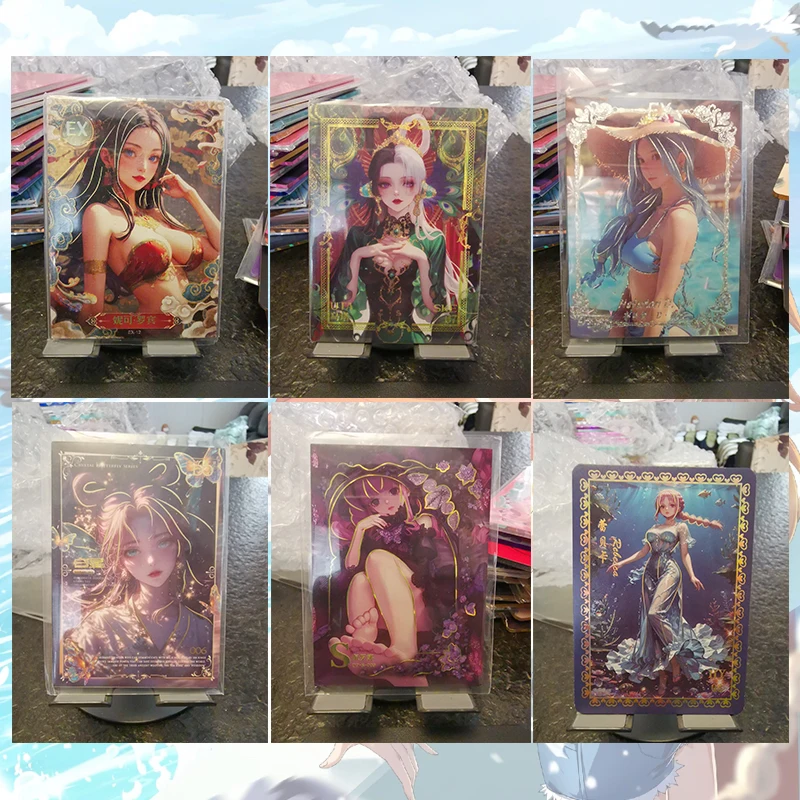 Anime One Piece SXR SDG LGP KJF SGR EX SDP Cards Nami Uta Shirahoshi Yamato Perona Nico Robin Nefertari D Vivi Collectible Cards