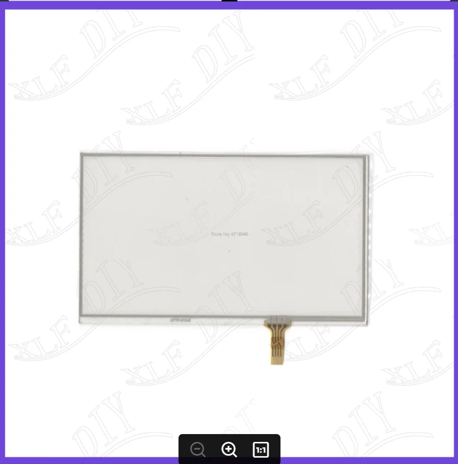 ZYS for Texet TN-800 compatible touchglass 4lines resistance screen this is compatible Touchsensor
