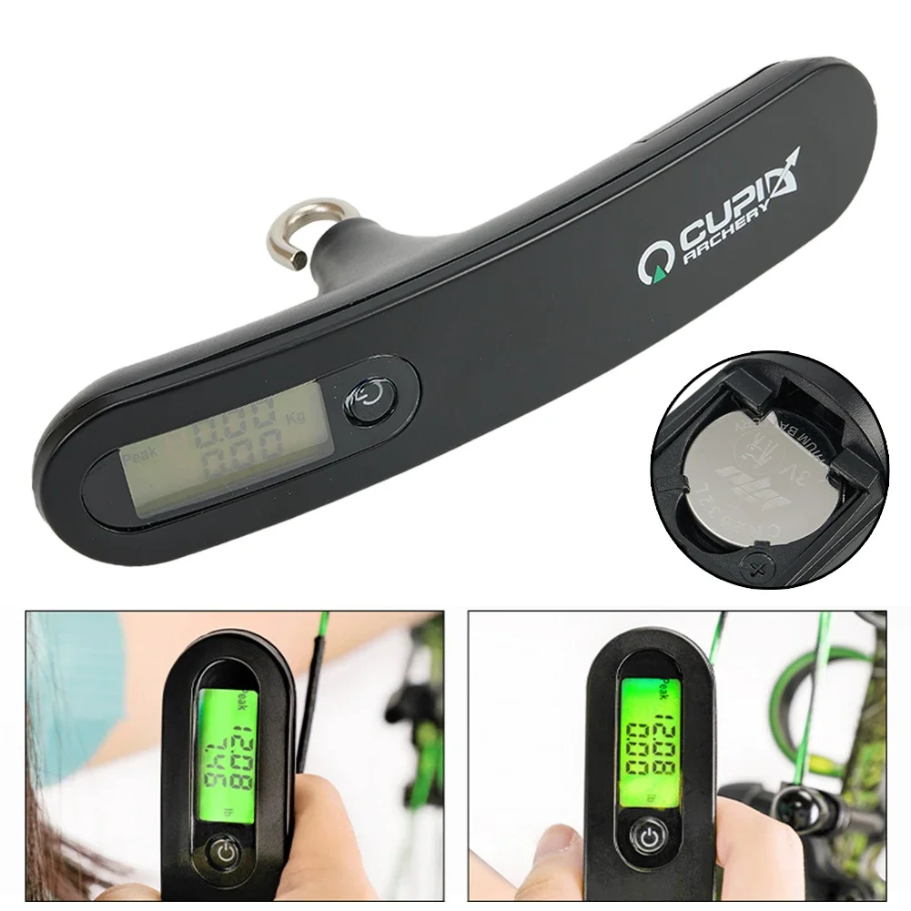 Outdoor Sports Measuring Weigher Electronic 1PCS 5.7*3.8*15.5cm 85.1g Accessories Recurve Portable High Quality
