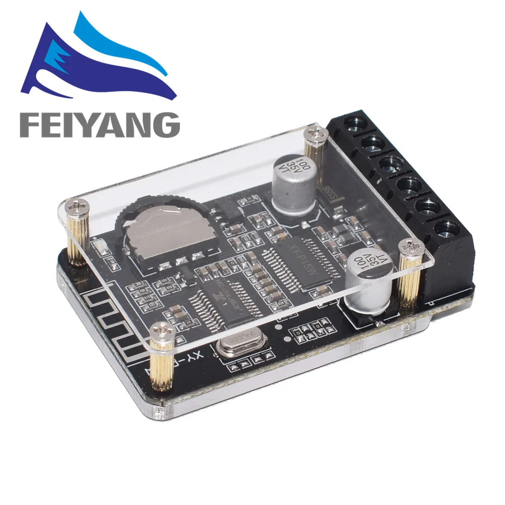 Panneau d'amplificateur de puissance Bluetooth stéréo 10W/15W/20W 12V/24V XY-P15W de technologie d'amplificateur numérique haute puissance