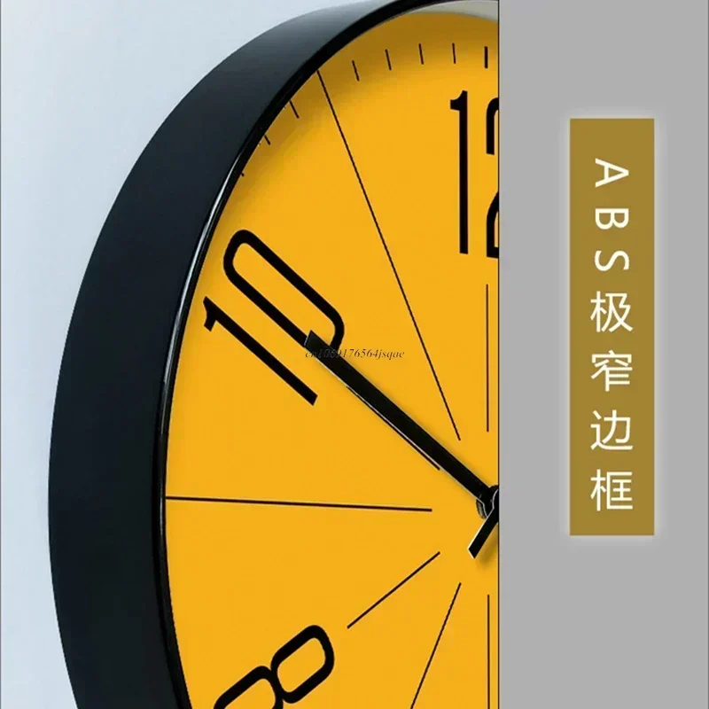 2024 Nordic Simple Wall Clocks Creative Personality Modern Clock Wall Mute Home Bedroom Restaurant Living Room Decoration Clock