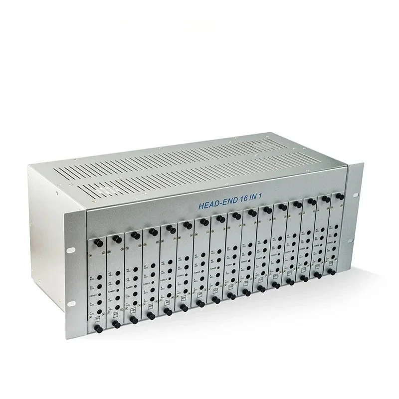 Digicast CATV Headend 24 Channels 24 in 1 Catv Analog Modulator 24ch HDM I  AV to Analog RF  Fixed Modulator