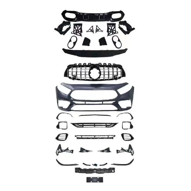 

Полный обвес Flying Wing для Benz W177, модифицированный для A45, передний бампер, труба диффузора заднего бампера для классических автозапчастей