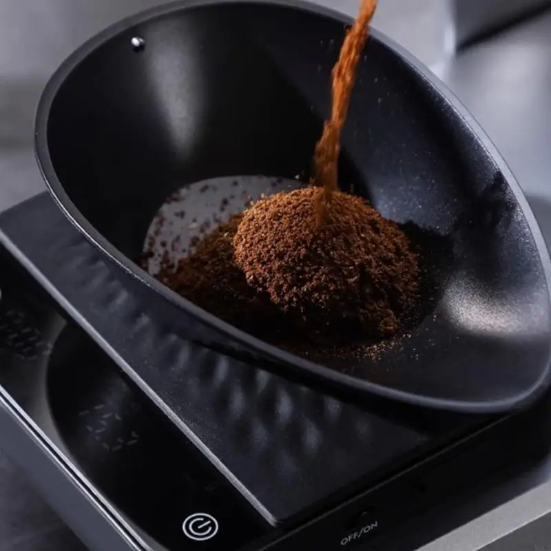 M6CB ABS Coffee Bean Storage Dish Weighing Tray Household Coffee Brewing Accessories
