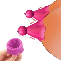 Electric Nipple Sucker Stimulate Breast Massage Vibrator Sex Toys For Couple Adults Sexy Flirting Bondage Slave Bdsm Portable 18