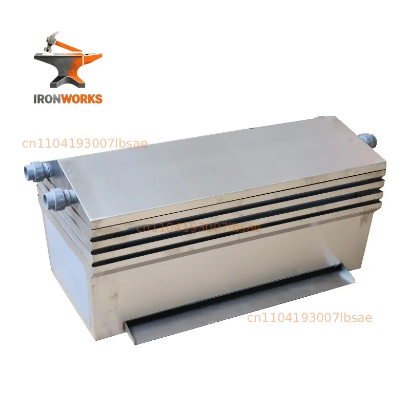 2640 Gal/h Media Trickle Tower Filter Garden Fish Pond Filter Stainless Steel  Shower Filter for Koi Pond