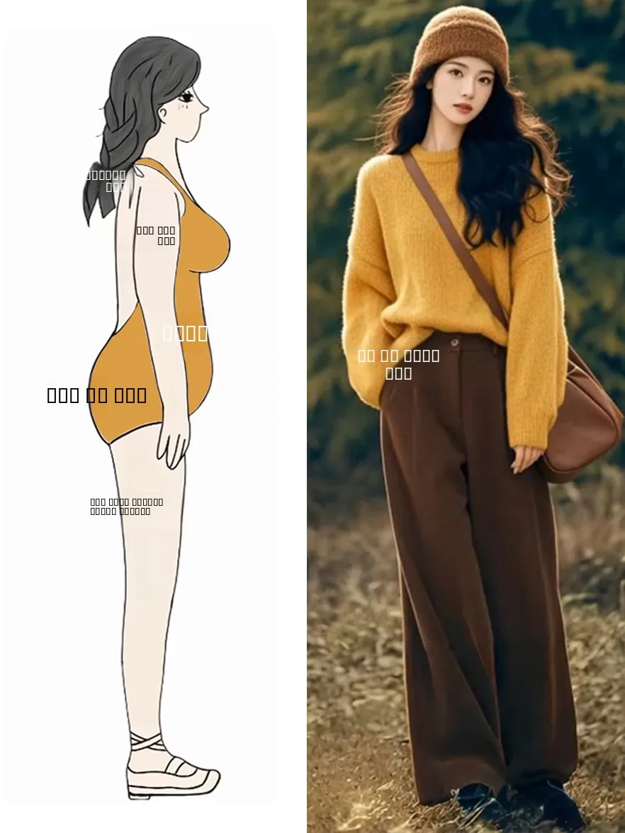 

Fall Winter New Style Korean Fashion Yellow Knitted Sweater Women's High End Sweater Wide Leg Pants Set Elegant Atmosphere