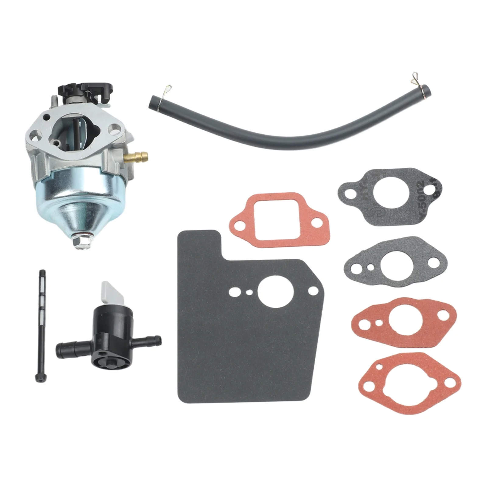 Engine Performance Improvement Kit Silver GCV170LA Carburetor Kit Metal Carburetor Components Reliable Lawn Mower Parts