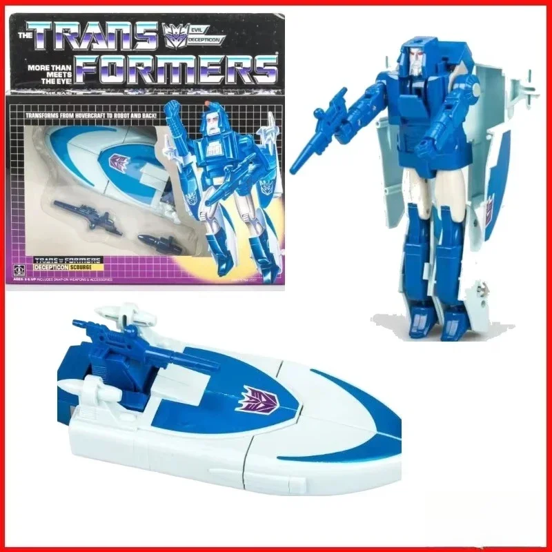 In Stock Toys US Version G1 84-86 KO Scourge Model Robot Collection Action Figure Toy Gift Hobby