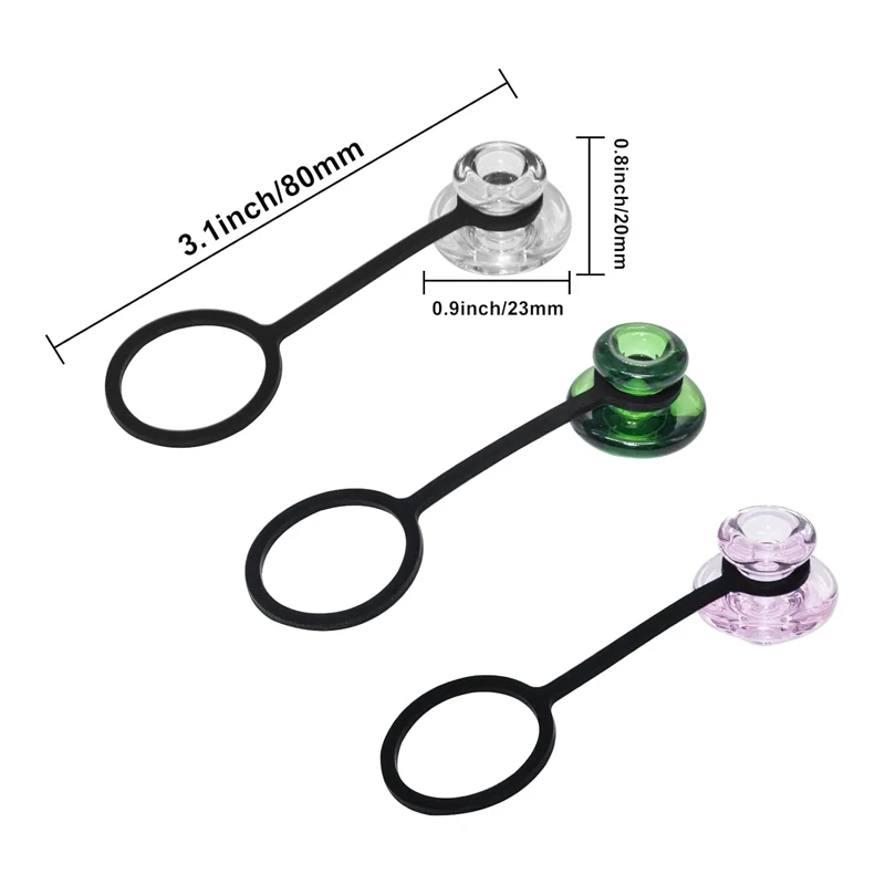 3Pcs Replacement Cover Accessory With Silicone Buckles Part for W2/T2/Puf-p
