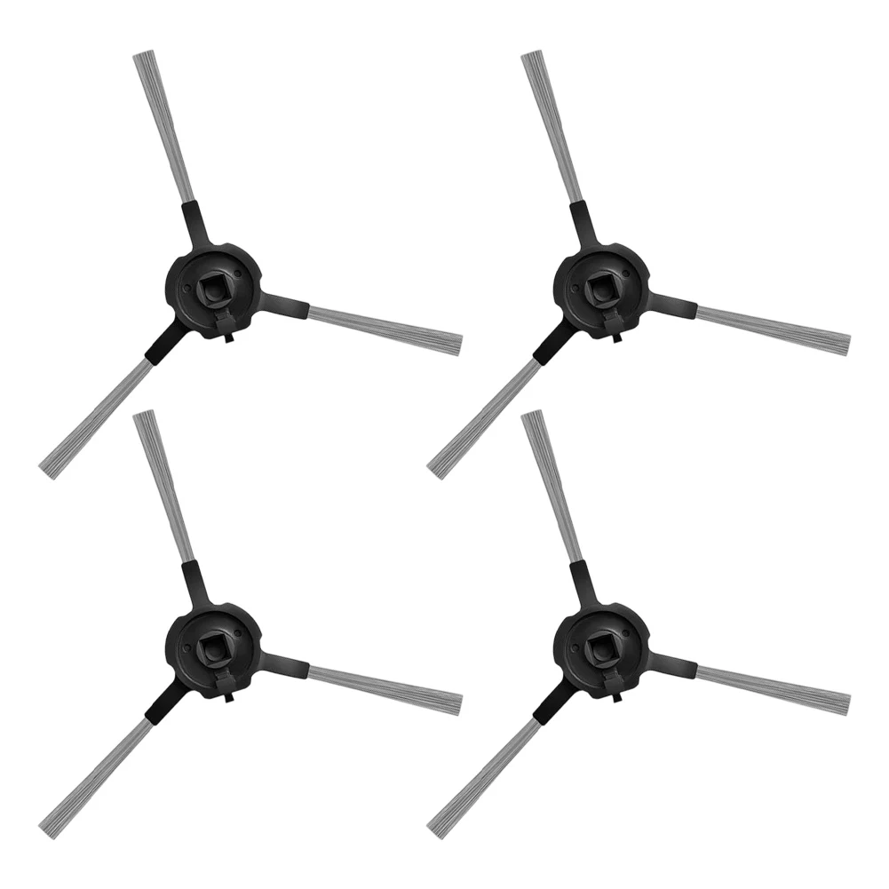 Replacement Side Brush Kit Compatible with For Prosceni Q20 Plus Robot Vacuum and Mop 4 Count or 10 Count Plastic Nylon Build