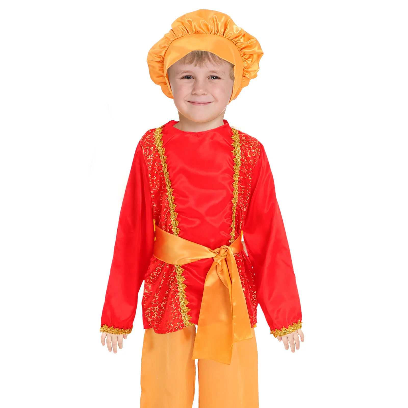 مجموعة واحدة من أزياء الأطفال بتصميم أنيق، نسيج مريح، متعدد الاستخدامات، سهل الارتداء، ملحقات كاملة L