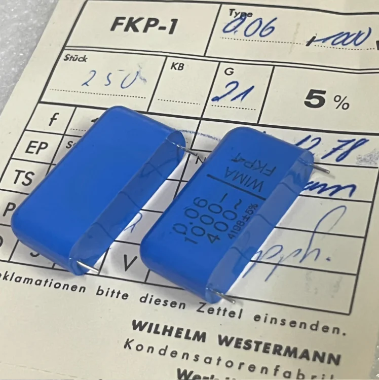 10pcs/lot German original WIMA FKP-1 series 0.06UF 1000V 400VAC coupled audio capacitor free shipping