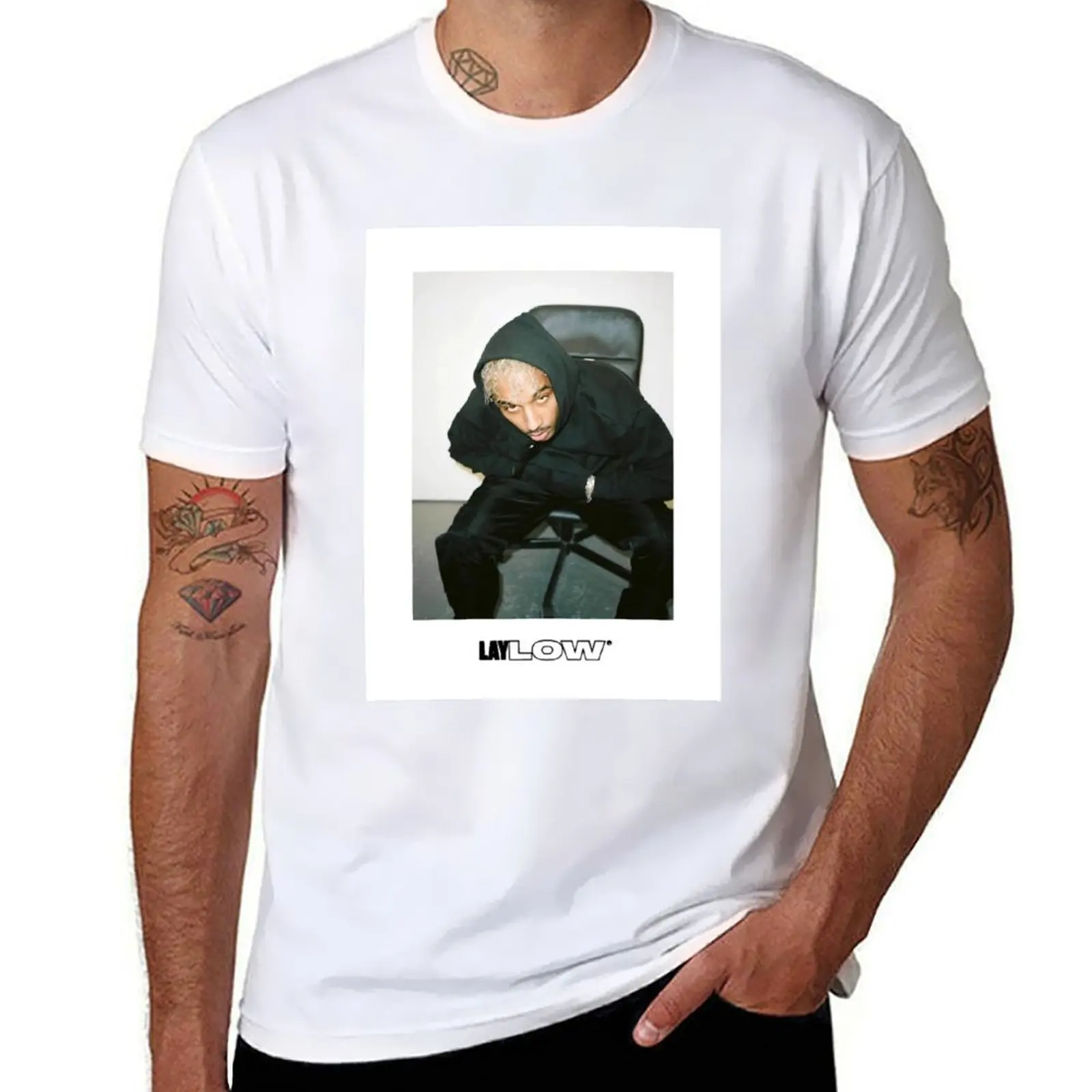 

Laylow - Studio Portrait T-Shirt man t shirt heavy cotton t shirt man cotton T-Shirt