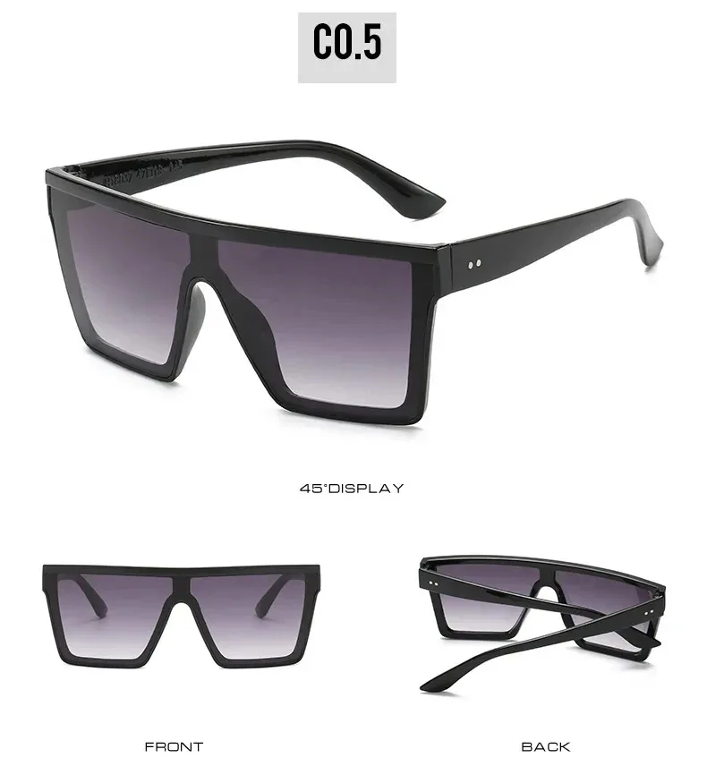Neue quadratische Sonnenbrille für Herren und Damen – Modetrend, Vintage, UV400, Schwarz-Silber, Sonnenbrillen für Männer und Frauen, Brillen, Shades 2026 – Detail 7