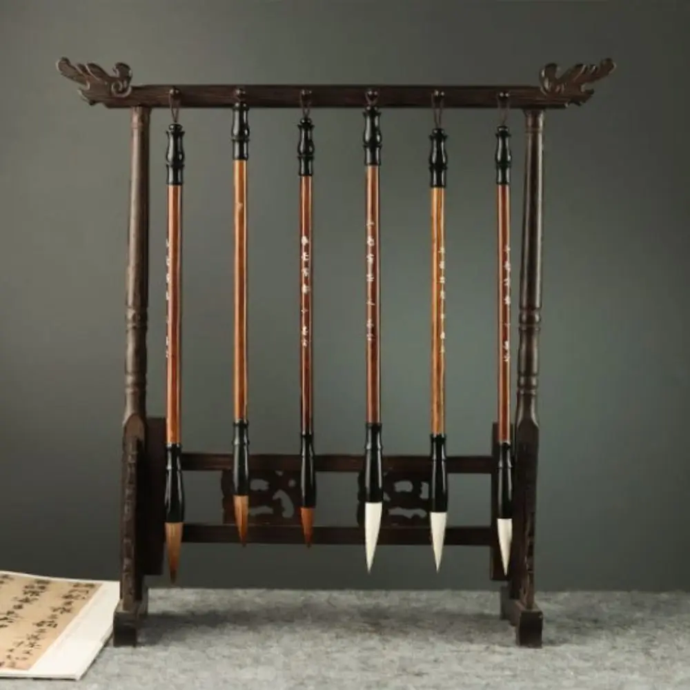 Traditioneller chinesischer Kalligraphiepinsel, Ölgemälde, Öl, Aquarell, Schriften, Schreibpinsel, Wolfshaar, Holzkunst, Pinselklasse