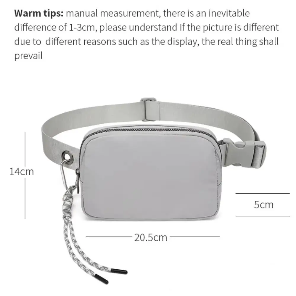 New Cross-Border Waist Bag, Casual Outdoor Sports Shoulder Bag, Versatile and Trendy Mobile Phone Bag, Waterproof and Lightweigh