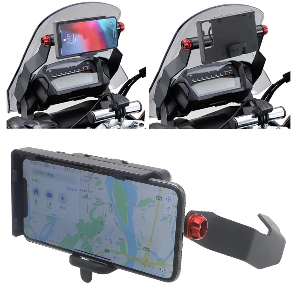 Motorcycle GPS Mount Mounting Adapter Holder Bracket For HONDA NC 700 X NC700X 2012-2013 NC750X NC 750 X 2014-2015