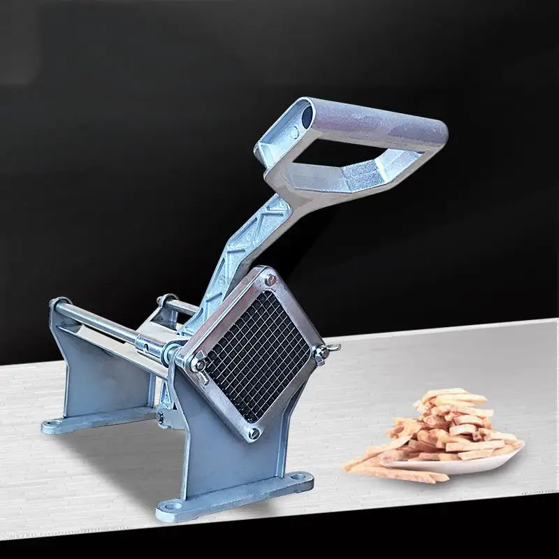 Coupe-frites manuel semi-automatique, en acier inoxydable, pour concombre, karottes, pommes de terre, trancheur