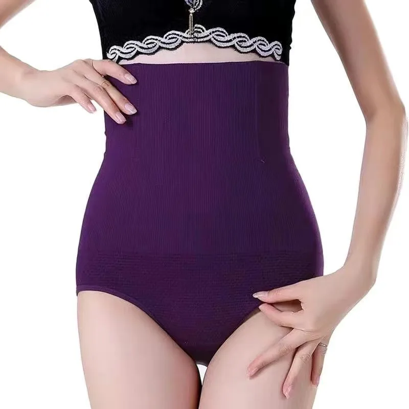 High-waist Triangle Shaping Lady Panties Tummy Control Girl's Pants Hip Lift Waist Slimming Postpartum Recovery Women Slimming