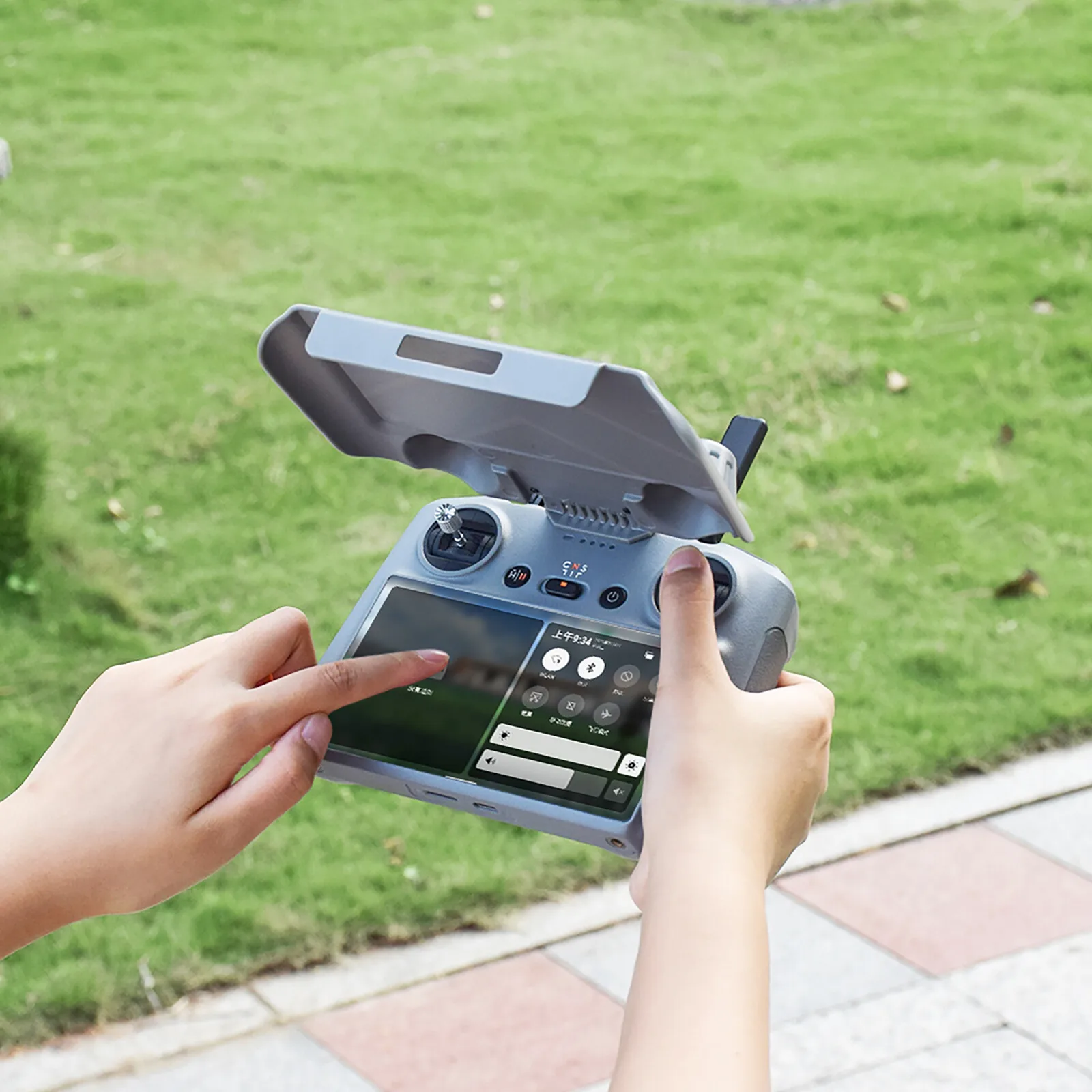 For DJI Mini 4 Pro RC2 Controller Protector Sun Hood Sunshade Cover Accessories