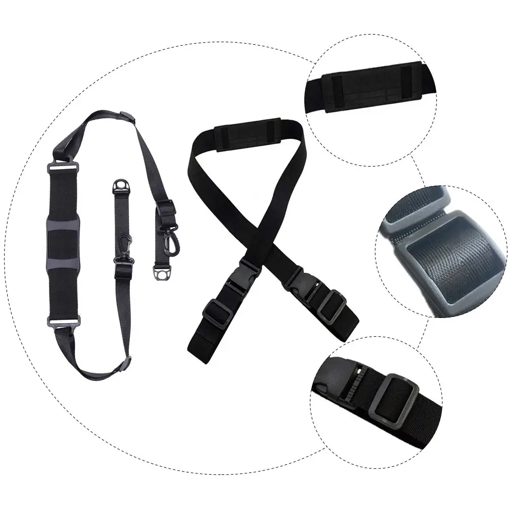 

2pcs Heavy Duty Nylon Shoulder For s Balance Bike Carrying Adjustable Length Quick Release Buckle Wide Ergonomic Strap