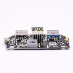 USB Type-C QC3.0 PD SW6106 Quick Charging Board 5V-12V Fast Charger Module LED Display For Lithium Li-ion Battery DIY Power bank