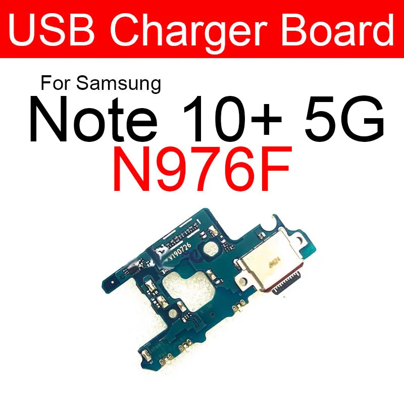 USB Charger Charging Port Jack Board For Samsung Galaxy Note 10+ Plus N976V N970V N976B/N N976F N976U N9760 Repair Parts