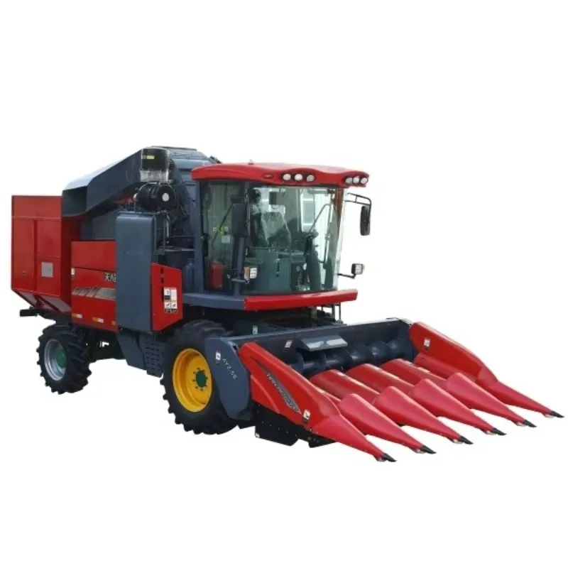 Large Capacity Grain Tank Rice Combine Harvester Crawler Type Diesel Engine Continuous Working Farm Paddy Harvest Collecting